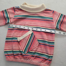 Load image into Gallery viewer, Vintage Healthtex Rainbow Striped Turtleneck 3t
