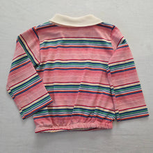 Load image into Gallery viewer, Vintage Healthtex Rainbow Striped Turtleneck 3t
