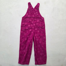 Load image into Gallery viewer, Vintage Floral Cord Overalls 5t
