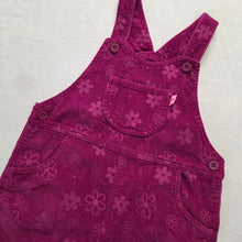Load image into Gallery viewer, Vintage Floral Cord Overalls 5t
