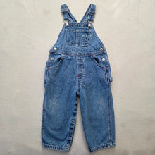 Load image into Gallery viewer, Vintage '99 Gap Denim Overalls 2t
