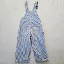 Load image into Gallery viewer, Vintage 50s Roundhouse Striped Denim Overalls 3t
