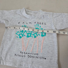 Load image into Gallery viewer, Vintage Kings Dominion Palm Trees Tee 12 months
