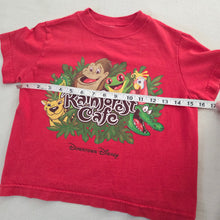 Load image into Gallery viewer, Y2k Downtown Disney Rainforest Cafe Tee 4t
