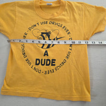 Load image into Gallery viewer, Vintage "Don't Use Drugs Ever" Bee Tee 4t
