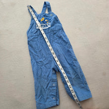 Load image into Gallery viewer, Vintage Healthtex Toolbox Blue Overalls 18 months
