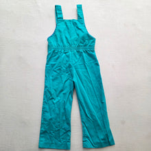 Load image into Gallery viewer, Vintage Excavator Applique Overalls 3t
