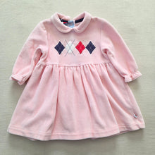 Load image into Gallery viewer, Vintage Tommy Hilfiger Velvet Dress 3-6 months
