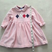 Load image into Gallery viewer, Vintage Tommy Hilfiger Velvet Dress 3-6 months
