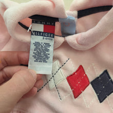 Load image into Gallery viewer, Vintage Tommy Hilfiger Velvet Dress 3-6 months

