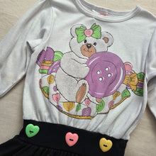 Load image into Gallery viewer, Vintage Bear Button Dress kids 6
