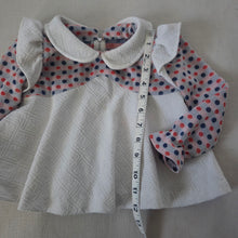 Load image into Gallery viewer, Vintage Polka Dot Dressy Shirt 3t
