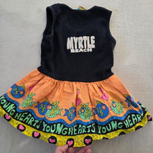 Load image into Gallery viewer, Vintage Neon Fish + Black Tunic 2t/3t
