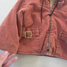 Load image into Gallery viewer, Vintage Rust Hooded Jacket 2t *broken zipper
