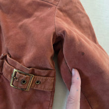 Load image into Gallery viewer, Vintage Rust Hooded Jacket 2t *broken zipper
