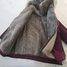 Load image into Gallery viewer, Vintage 70s Brown Hooded Coat 4t/5t *flaw
