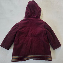 Load image into Gallery viewer, Vintage 70s Brown Hooded Coat 4t/5t *flaw
