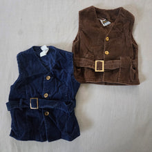 Load image into Gallery viewer, Vintage Chunky Cord Vests Bundle 2t
