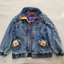 Load image into Gallery viewer, Vintage Cool Jean Jacket kids 10/12
