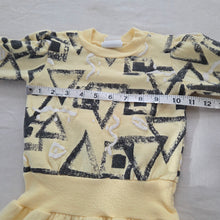 Load image into Gallery viewer, Vintage Yellow Triangle Dress 2t
