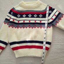 Load image into Gallery viewer, Vintage Knit Pattern Sweater 4t/5t
