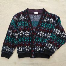 Load image into Gallery viewer, Vintage Pattern Knit Cardigan kids 7
