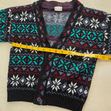 Load image into Gallery viewer, Vintage Pattern Knit Cardigan kids 7

