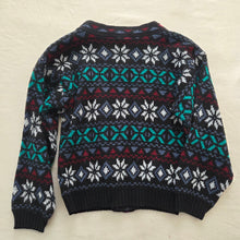 Load image into Gallery viewer, Vintage Pattern Knit Cardigan kids 7
