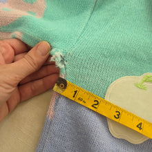 Load image into Gallery viewer, Vintage Worm + Apple Knit Sweater 2t/3t
