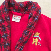 Load image into Gallery viewer, Older Pooh Plaid/Red Robe kids 6
