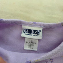 Load image into Gallery viewer, Vintage Oshkosh Lavender Floral Long Sleeve 4t
