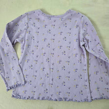 Load image into Gallery viewer, Vintage Oshkosh Lavender Floral Long Sleeve 4t

