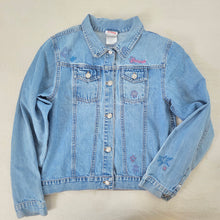 Load image into Gallery viewer, Y2k Disney Princess Jean Jacket kids 10/12
