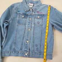 Load image into Gallery viewer, Y2k Disney Princess Jean Jacket kids 10/12
