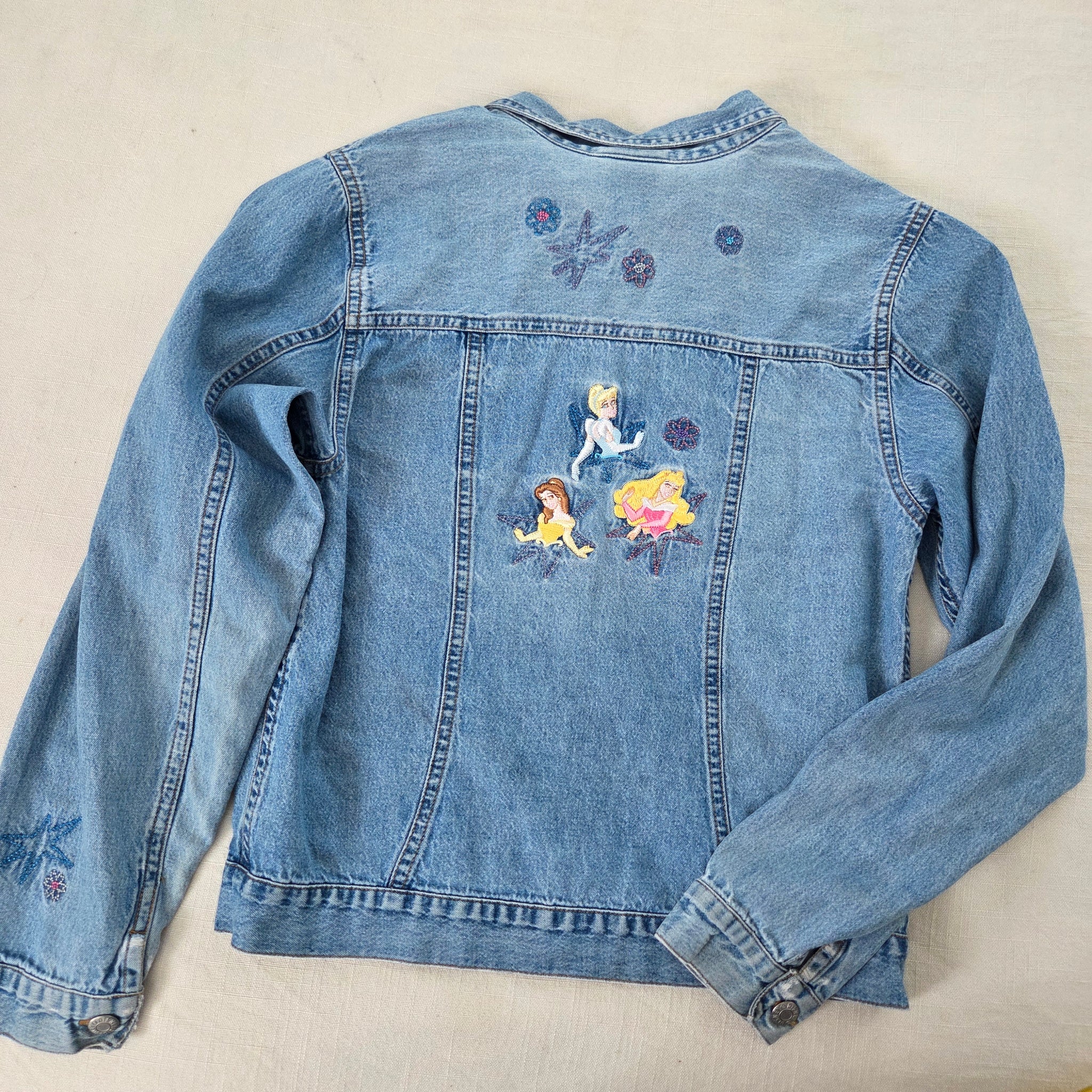 Y2k Disney Princess Jean Jacket kids 10/12 – Nostalgic Baby Vintage