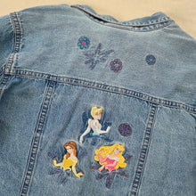 Load image into Gallery viewer, Y2k Disney Princess Jean Jacket kids 10/12

