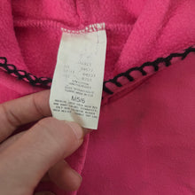 Load image into Gallery viewer, Vintage Pink Flower Hooded Sweater 4t/5t
