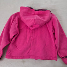 Load image into Gallery viewer, Vintage Pink Flower Hooded Sweater 4t/5t
