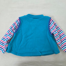 Load image into Gallery viewer, Vintage Heart Colorful Striped Long Sleeve 24 months
