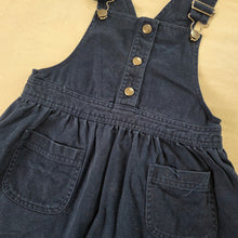 Load image into Gallery viewer, Vintage Navy Blue Skirtall kids 6
