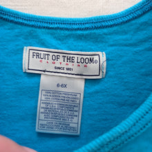 Load image into Gallery viewer, Vintage Girly Blue Tee kids 6
