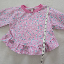 Load image into Gallery viewer, Vintage Floral Long Sleeve PJ Top 3t/4t
