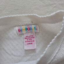 Load image into Gallery viewer, Vintage Gymboree Girly White Shirt kids 6
