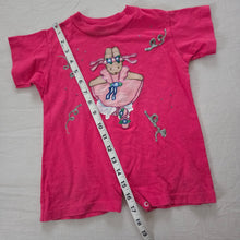 Load image into Gallery viewer, Vintage Bunny Ballerina Pink Romper 12 months
