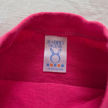 Load image into Gallery viewer, Vintage Bunny Ballerina Pink Romper 12 months
