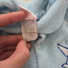 Load image into Gallery viewer, Vintage Airplane Terrycloth Footed PJs 6 months
