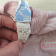 Load image into Gallery viewer, Vintage Lavender Footed PJs 3 months
