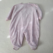 Load image into Gallery viewer, Vintage Lavender Footed PJs 3 months
