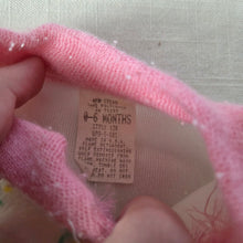 Load image into Gallery viewer, Vintage Floral Fleece Footed PJs 3 months

