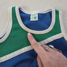 Load image into Gallery viewer, Vintage Blue/Green Tank Top 6-9 months
